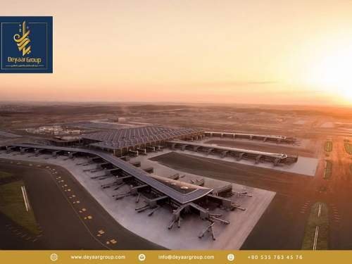 أكبر المطارات العالمية الحديثة مطار اسطنبول الثالث